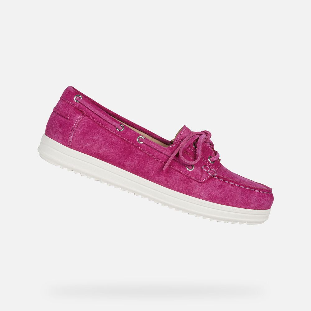 Geox Loafers Pink Genova - Geox Womens Shoes - YDAVEZ079